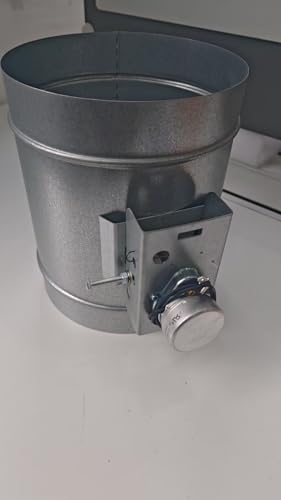 Motorized Universal Make-Up Air Damper 8"