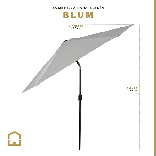 La mejor comparación de Paraguas para jardin para comprar online. 8 Imagen adicional