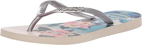 Havaianas Women's Flip Flop Sandal, Beige, 10 #TOP5