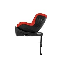CYBEX Gold Kinder-Autositz Sirona G i-Size Plus, Ohne Base, Ab ca. 3 Monaten bis 4 Jahre, Max. 19 kg, 61 - 105 cm (Ab Geburt / 40 cm mit Neugeboreneneinlage), Hibiscus Red – Ansicht 5