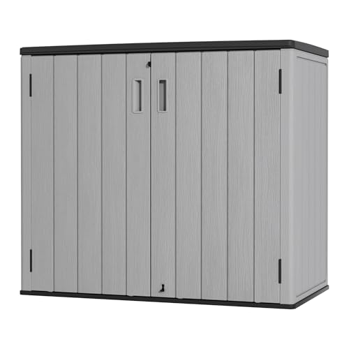 Outdoor Waterproof Storage Box with Lock 37Cu.ft