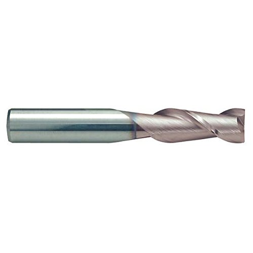 Rushmore 1/2" x 1"Fl 2 Flute TiCN Coat Carbide Single End Mill w/40° Helix