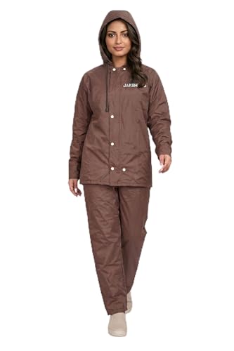 Rain Coat for Women's Waterproof Reversible Double Layer with Hoo...