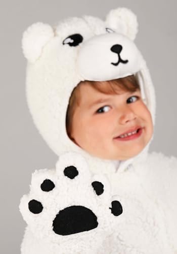 Disfraz de Oso Polar Ártico para Bebés 4T miniatura 4