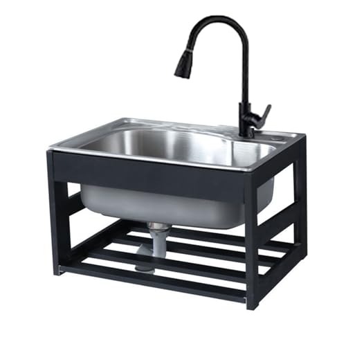 Ǌ| 304XeX Lb` VO{EVN ʑ VN[NXe[VX^ht֌tƔrǕt K[WpH/HX/Ɩp/ƒp(Faucet 2,48*35cm)