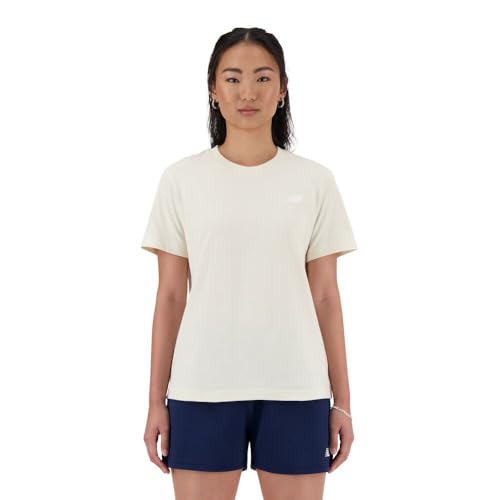 New Balance Women's Sport Essentials Jersey T-Shirt, Linen, XX-Large