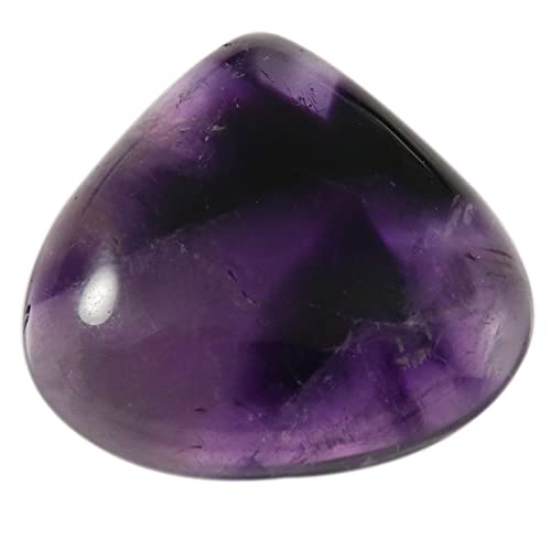Cabochon en améthyste en forme de cœur Goyal Exports 41,4 carats pour création de bijoux