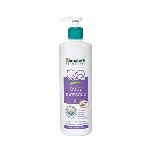 Image of Himalaya Herbals Baby Lotion (400ml) and Massage Oil (500ml) Combo