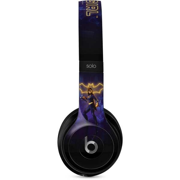 Skinit Decal Audio Skin Compatible with Beats Solo 2 Wired - Officially Licensed Warner Bros Batgirl Gotham Knights Design