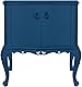 bianco Shabby® Blu Impero (Imperialblau) - (500 ml) Chalk Paint Kreidefarbe auf Wasserbasis für alle Oberflächen – geruchsneutral, einfach zu verarbeiten, extra matt