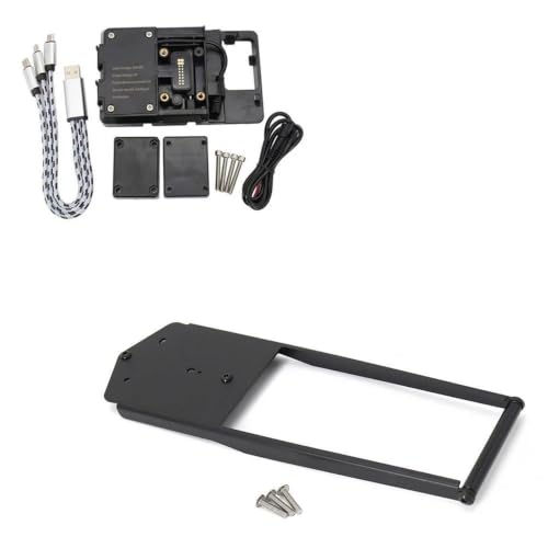 Support téléphone moto Tracer 900 USB anti panne batterie 12mm