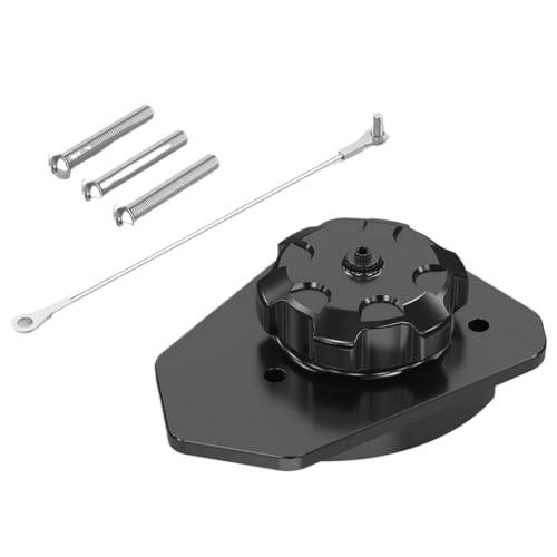 MfsREv Cuber de Combustible de Combustible Cubierta del Cuello Compatible con 690 R SMC R 2019 2020 2021 2022 2023(Black)