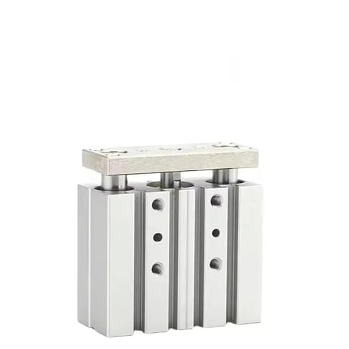 Cylindre pneumatique TCM alésage 12mm et course 20mm pour guidage rigide