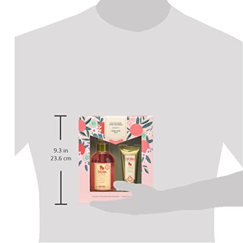 Cucina Fruits & Passion Hand Care Duo (Hand Soap 200Ml And Hand Butter 60Ml) (Pompelmo) #TOP3