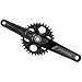 SHIMANO Deore FC-M6130-1 Crankset - 175mm, 12-Speed, 32t, Black