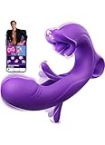 Vibration für Frauen Dildo AI-Sync Vibrator, Sex Spielzeug für die Frau mit 7 Zungenlecken 7 Schlagmodi 7 Vibrationmodi, Vibratorensets für Frauen Sex Toyset für Woman G Punkt Klitoris Vibratoren