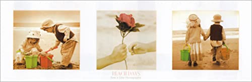 Beach Days 12 X 36 Art Print Poster