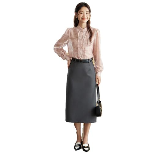 Chemise rétro style chinois pour femmes aux finitions artisanales