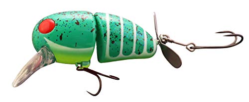 JACKALL Deracoup Floating Crankbait 2.6in 0.8oz Crawfrog Catfish Lure