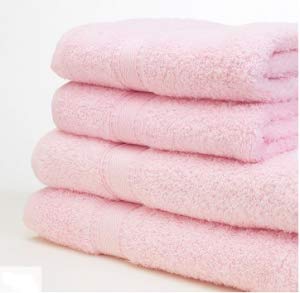 baby pink bath towels
