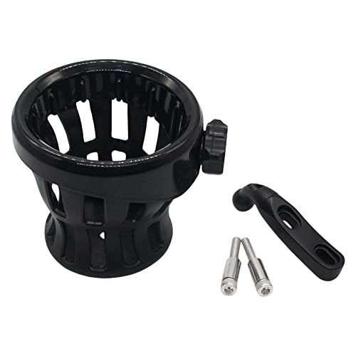 Porte-gobelet portable de guidon noir support bouteille solide