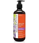 NATURAL SOLUTION Pink Salt Body Wash, Relax &amp; Purifying Body Wash with Organic Lavender Oil - 500 ml