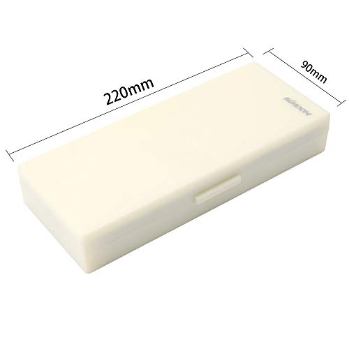 Andoer 50 unidades / conjunto de amostra de vidro biológico preparada para animais básicos plantas i