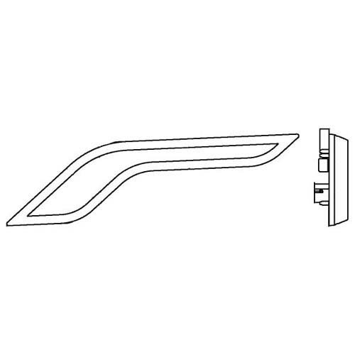 HELLA 2SB 965 039-131 Luce Posteriore Universale 24V – Rosso, Con Cavo 100mm E Spina Piatta – Per Rimorchi E Veicoli Commerciali
