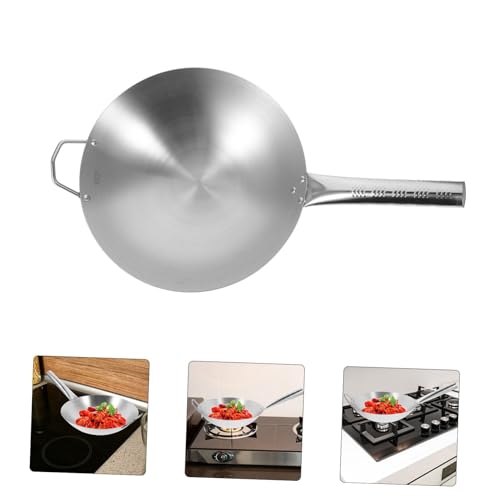 Wok de acero inoxidable con superficie antiadherente Zerodeko miniatura 2