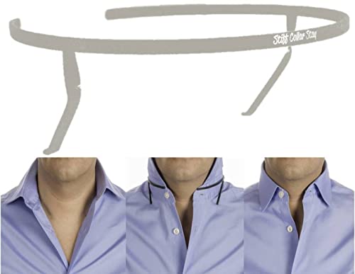 Stiff Collar Stay THE ORIGINAL Support | & Placket (SELECT YOUR SHIRT SIZE) size 16 Light