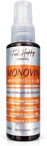 Tônico Capilar Fortalecedor e Cresce Fio Spray Minoxiplus 50ml Fe...