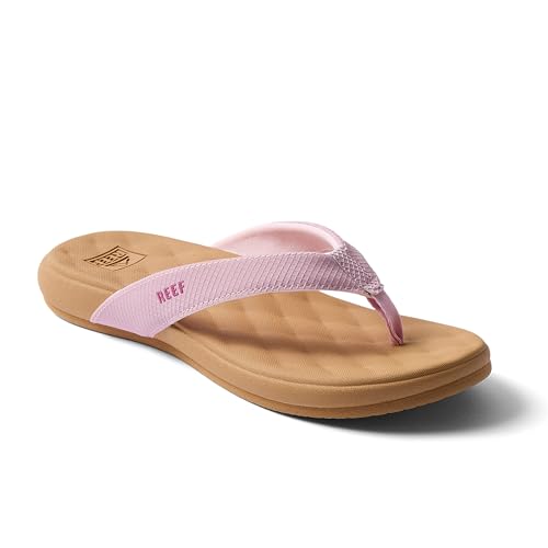 Reef Cushion Melody Womens Flip Flop, Soft and Supportive Cushion Footbed, Cameo Rose, 8 by REEF - Used condition - Image 4