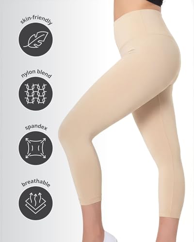 Image of SlimMe High Waisted Shapewear Leggings, Tummy Control Compression