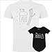 Imagen de QCM PRODUTOS PERSONALIZADOS Camiseta Papá y bebé