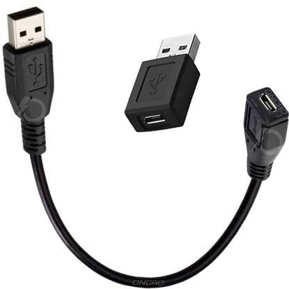 Micro USB Female to USB Male Cable for OTG Morpho 1300 E2, E3 ...