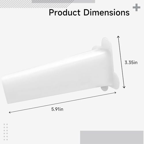 Extractor de murciélago unidireccional de 5.9 pulgadas para control de plagas en edificios 4 uds 6