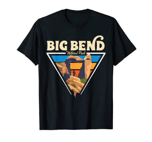 Texas Souvenir senderismo Big Bend National Park camping Camiseta
