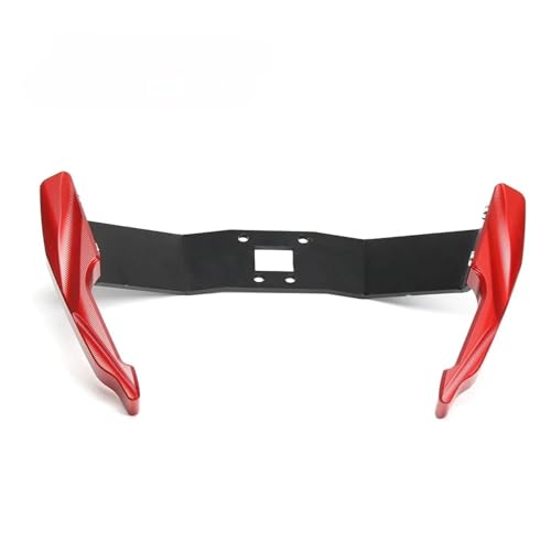 Poignée passager CNC Kawasaki Ninja 400 en aluminium épais rouge ultra résistant