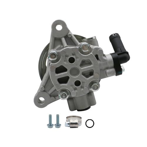 Image of 21-5495 Power Steering Pump with Pulley Fits for 2008-2012 Honda Accord 2.4L, for 2008 2009 2010 2011 2012 Accord 2.4, Power Assist Pump Assembly 56100-R40-A01