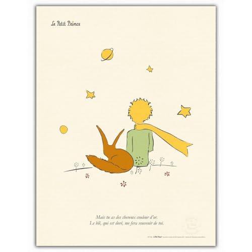 Affiche d'art Le Petit Prince Oneart poster 50x70cm sur papier de qualité supérieure
