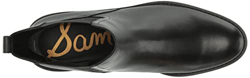 Sam Edelman I6695L2002 Jazmine Chelsea Boot Black Leather 8 Medium thumb #4