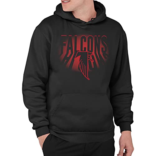 Junk Food NFL - Atlanta Falcons - Spotlight - Officially Licensed Adult Pullover Fleece Hoodie for Men and Women