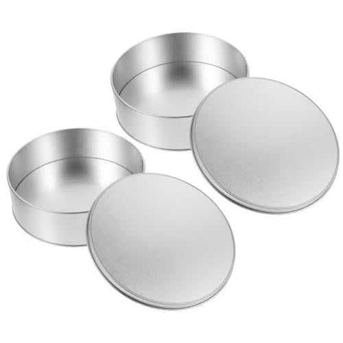 Boîte métallique multifonction ronde pour bonbons et emballage de petits objets