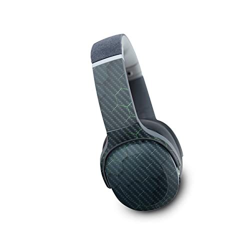 Image of MightySkins Carbon Fiber Skin Compatible with Skullcandy Crusher Evo Wireless - Acid Hex | Protective, Durable Textured Carbon Fiber Finish | Easy to Apply | Made in The USA