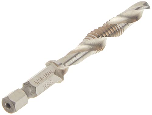 DEWALT DWADTQTR51618 Impact Ready 5/16" 18 UNC Drill Tap, 1/4" Capacity - image 2