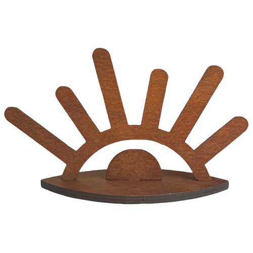 Générique Portaanelli da uomo | Espositore per gioielli, supporto per organizzazione in legno per donne e regali di matrimonio compleanno collana anello