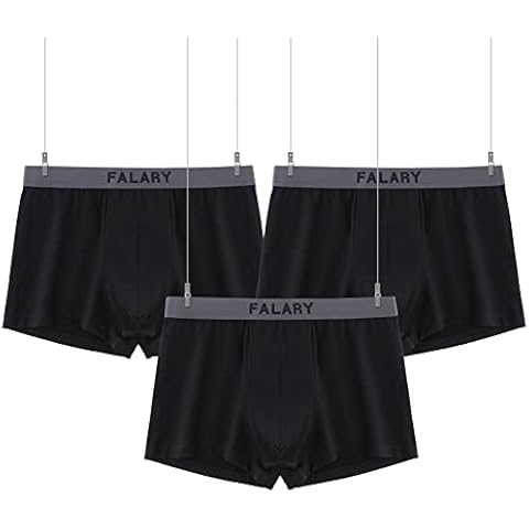 FALARY Bóxer Hombre de Algodon Pack de 3 Cover