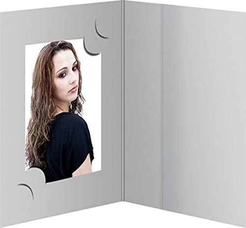 Preisvergleich Produktbild 1x100 Daiber Passbildmappen grau f