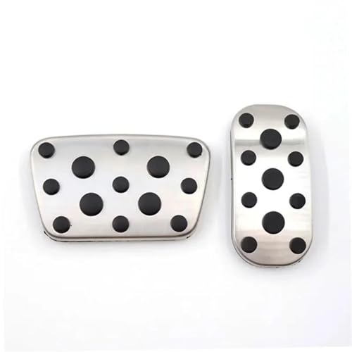 Decoración de interiores Pedal De Freno De Combustible Y Gas Para Coche, De Acero Inoxidable, Sin Perforaciones, Para Corolla E160 2012-2022(2 pcs)
