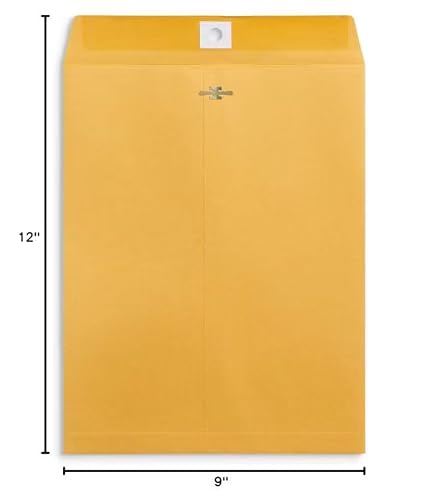 FAOGO Clasp Envelopes, 10 Large 9 x 12 Envelopes for Mailing Photos and Documents, Handheld Cordless 6-in-1 Portable for Home — view 2